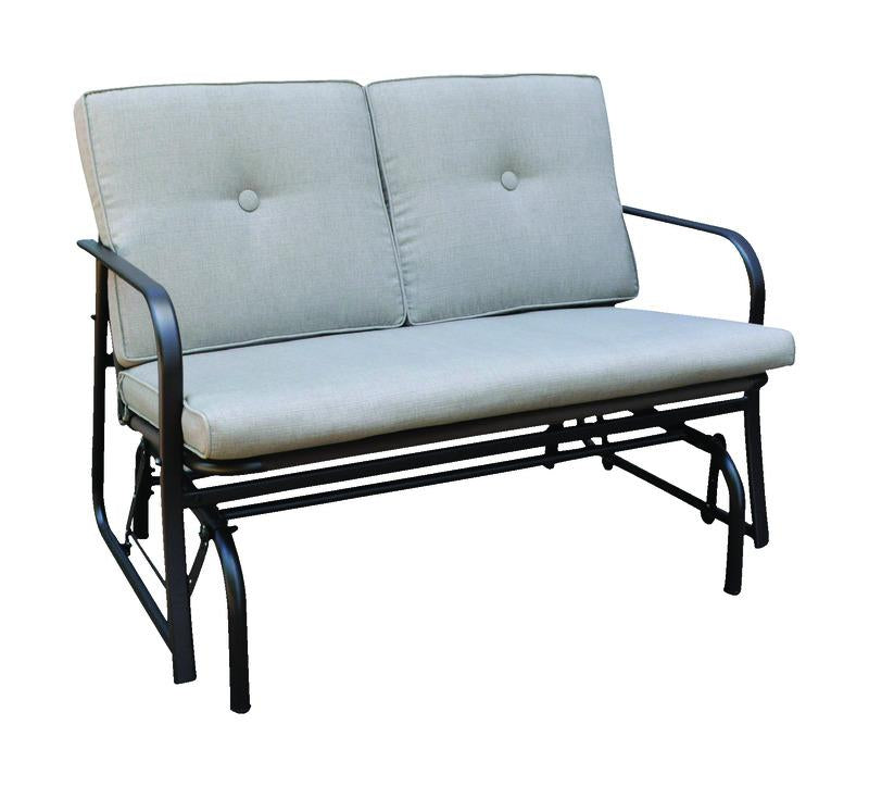 Living Accents  2 person  Steel  Jefferson  Glider  Gray