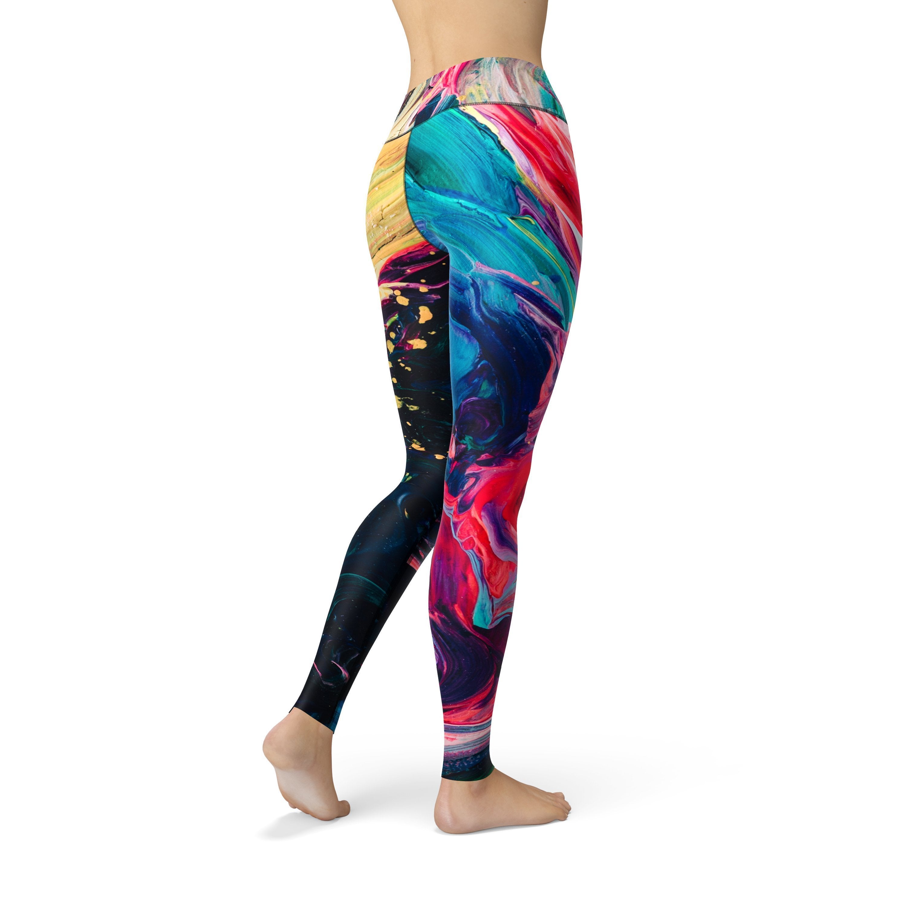 Jean Paint Stroke Leggings